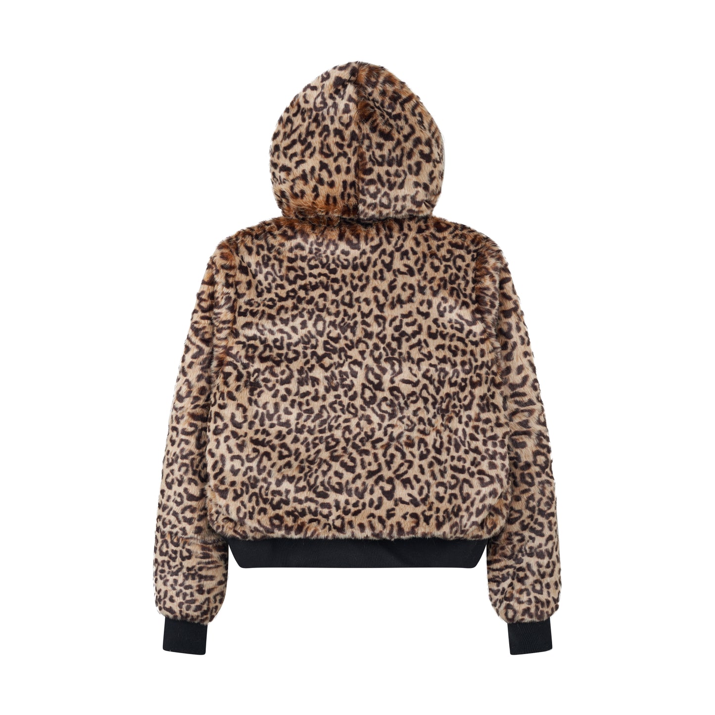 COZY LEOPARD FUR JACKET