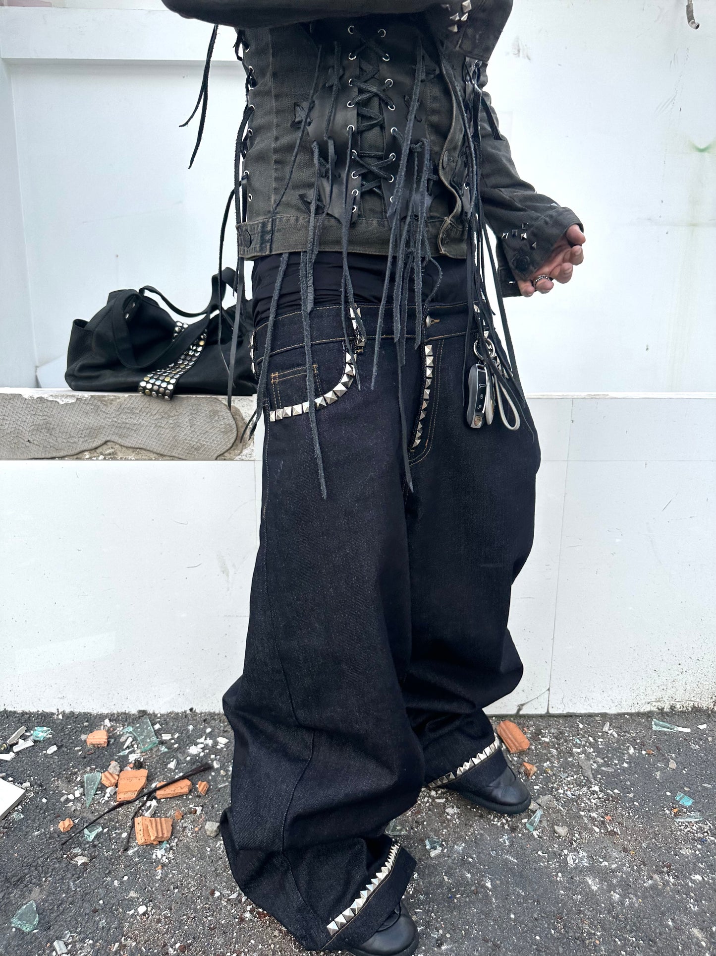 "25STUDDED" JAPANESE RAW DENIM