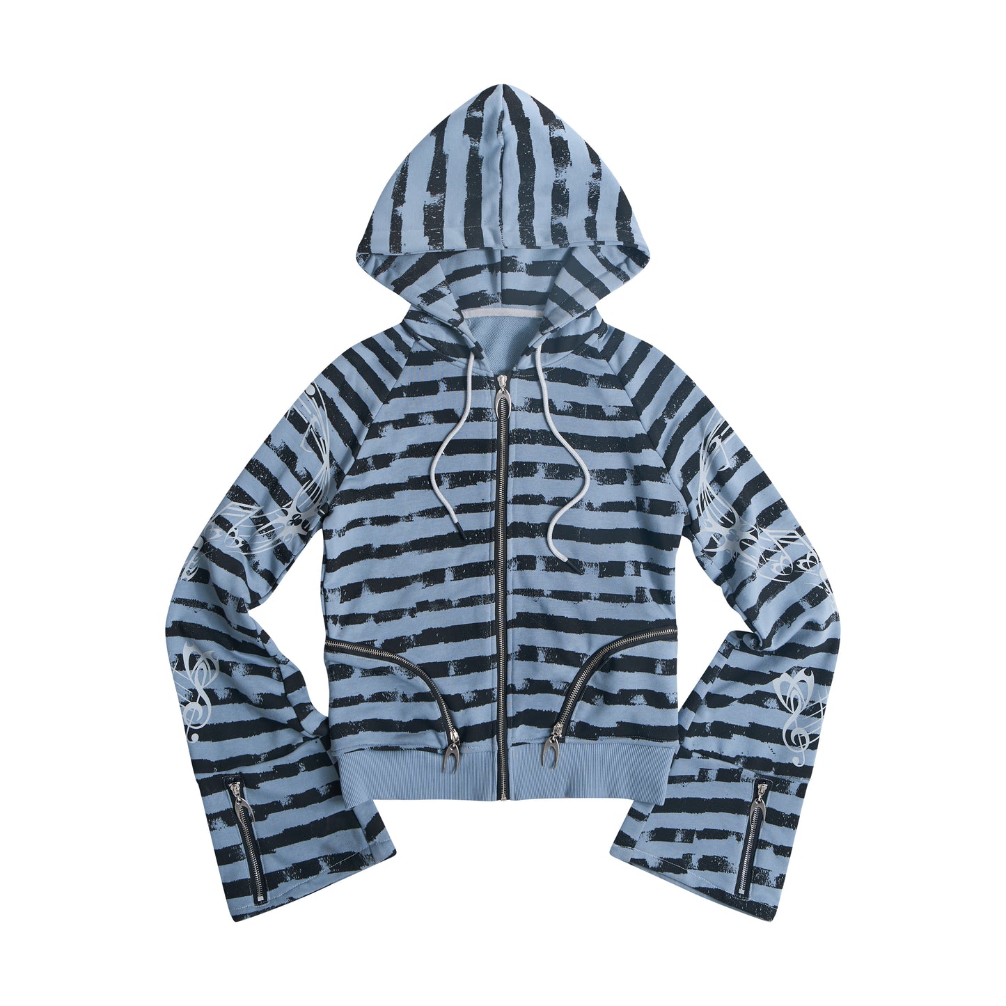 EPL STRIPPED HOODZIP