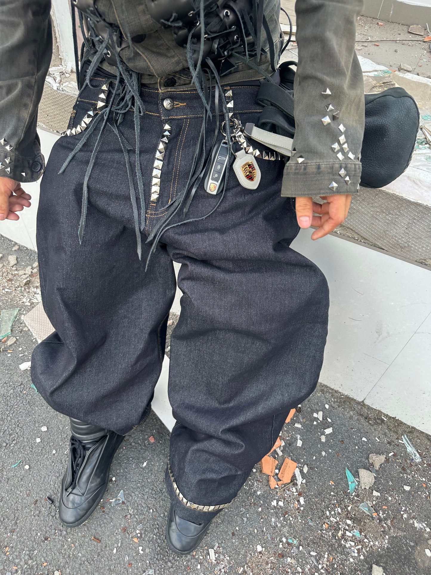 "25STUDDED" JAPANESE RAW DENIM