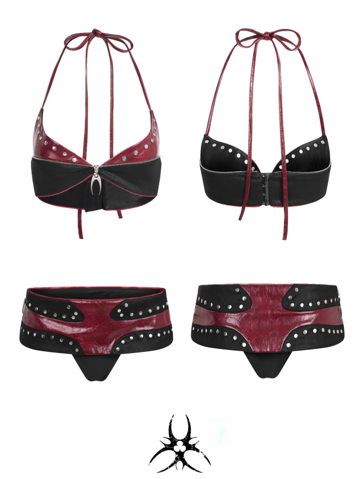 CRIMSON VENOM LEATHER SET