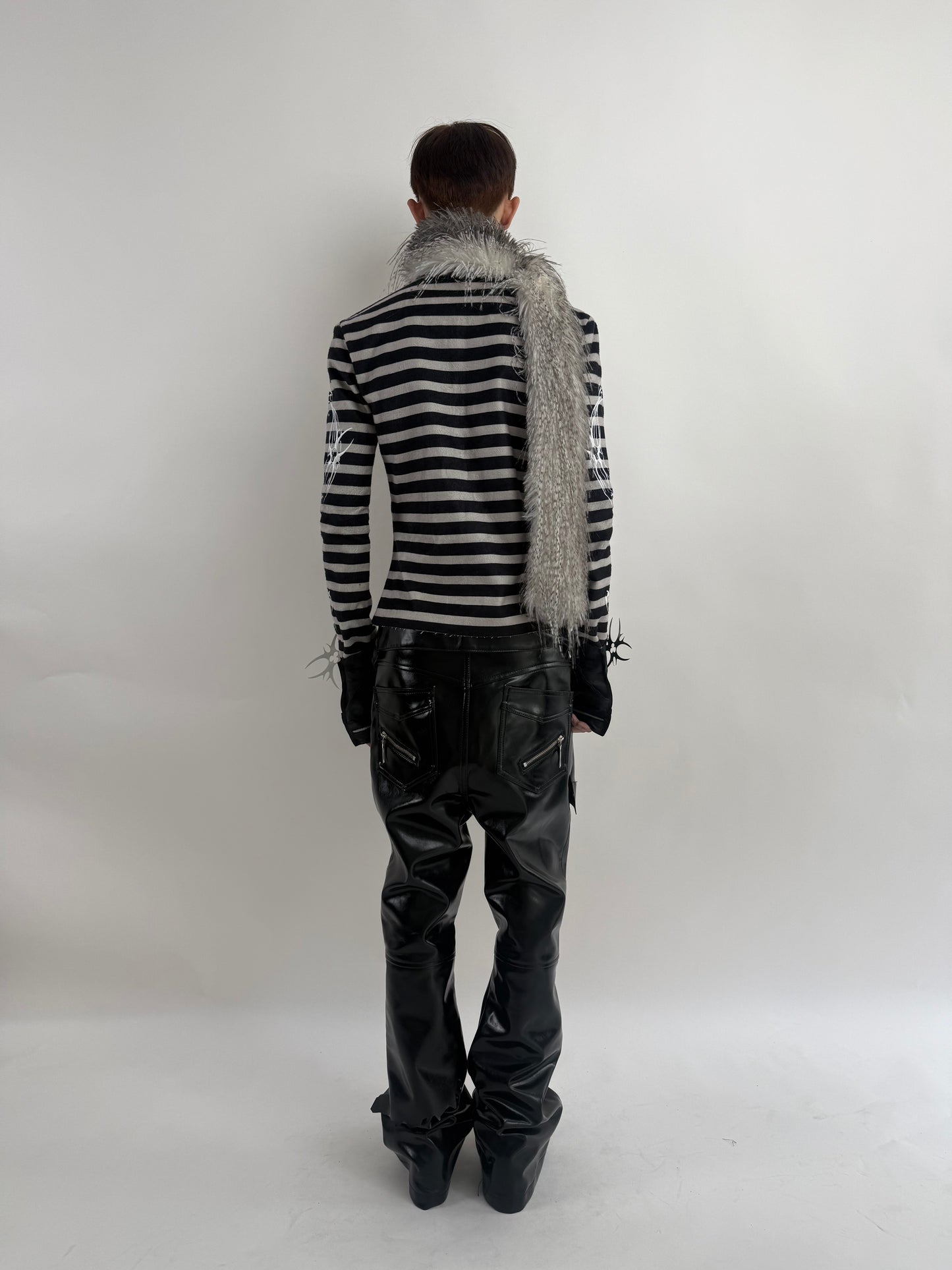 SL Black Vanguard Leather Pants