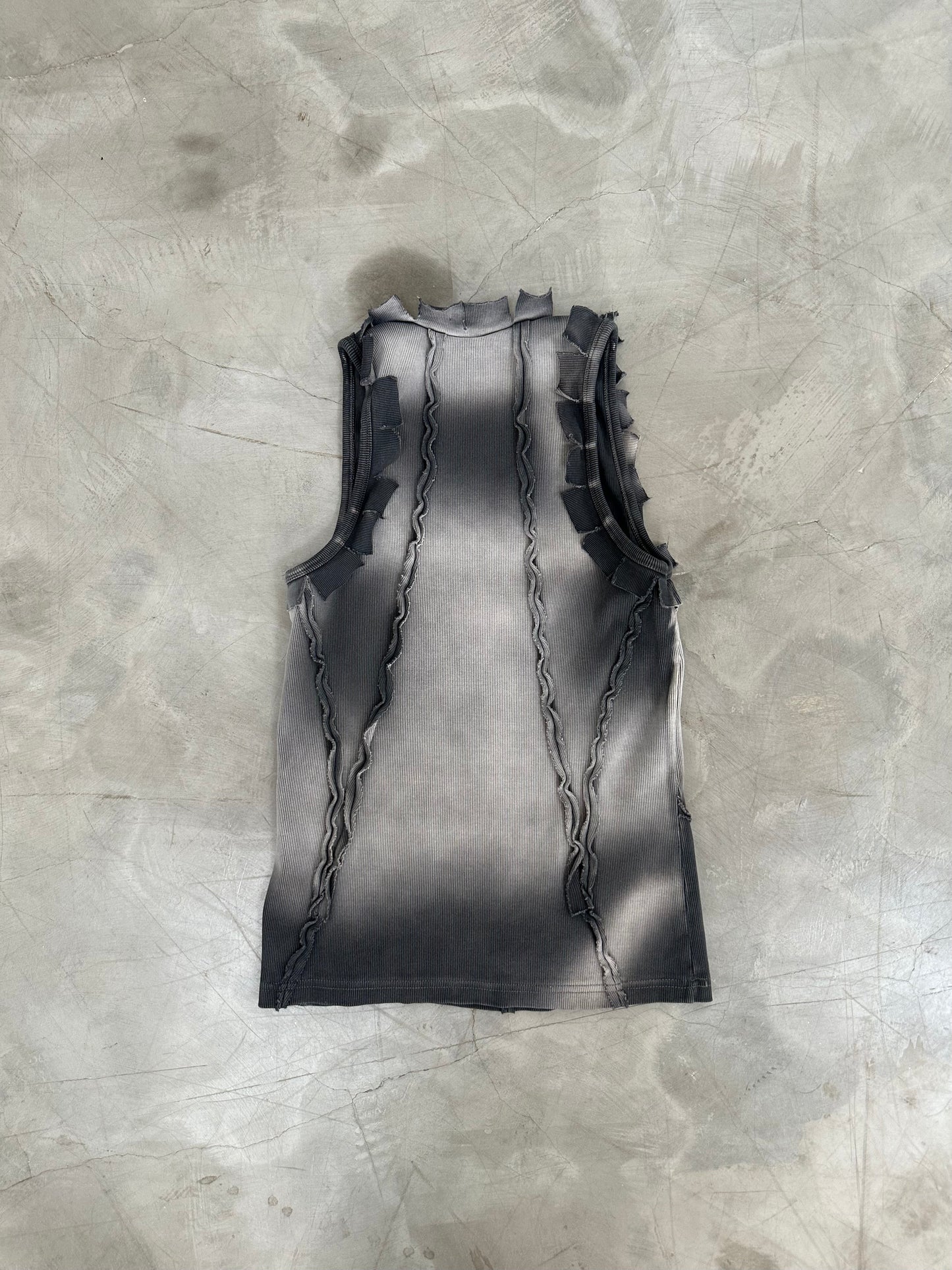 005 CHAOS DREAM WAXED TANKTOP