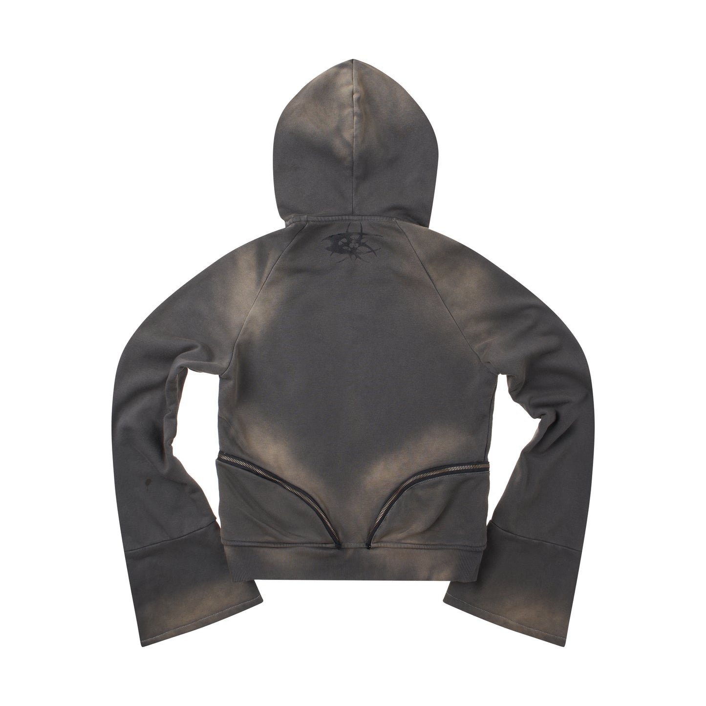 EPL BROWN WAXED HOODZIP