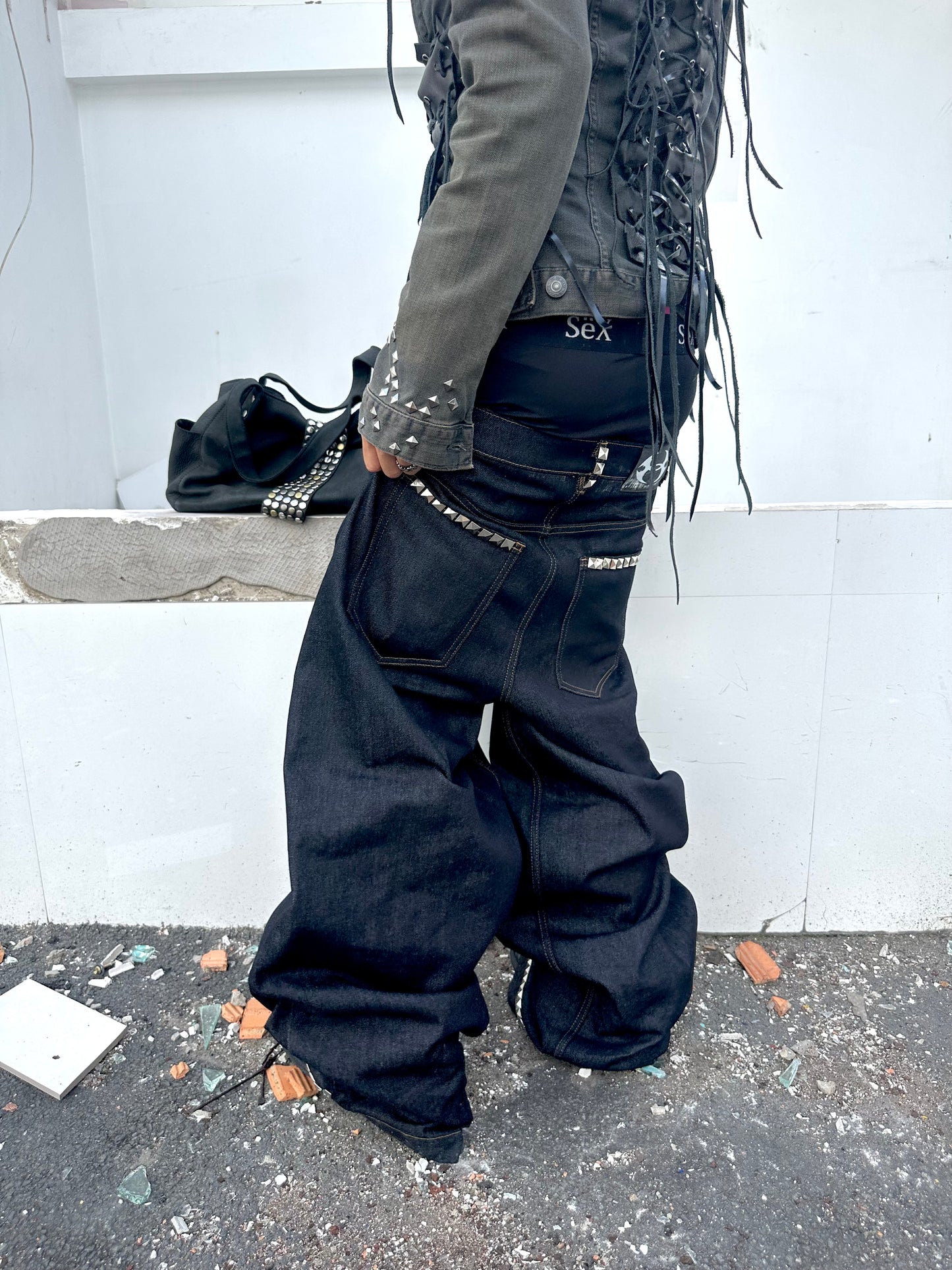 "25STUDDED" JAPANESE RAW DENIM
