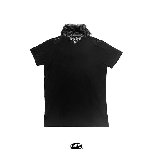 "BBY TECHBOI" FUR BLACK POLO