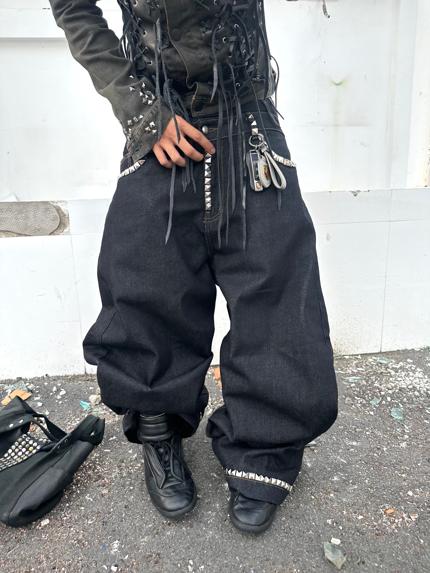 "25STUDDED" JAPANESE RAW DENIM
