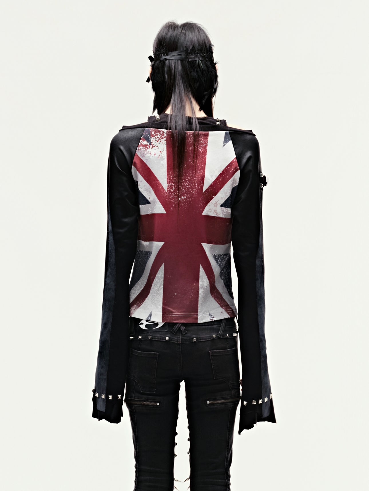 EPL GRUNGE LEATHER LONGSLEEVE