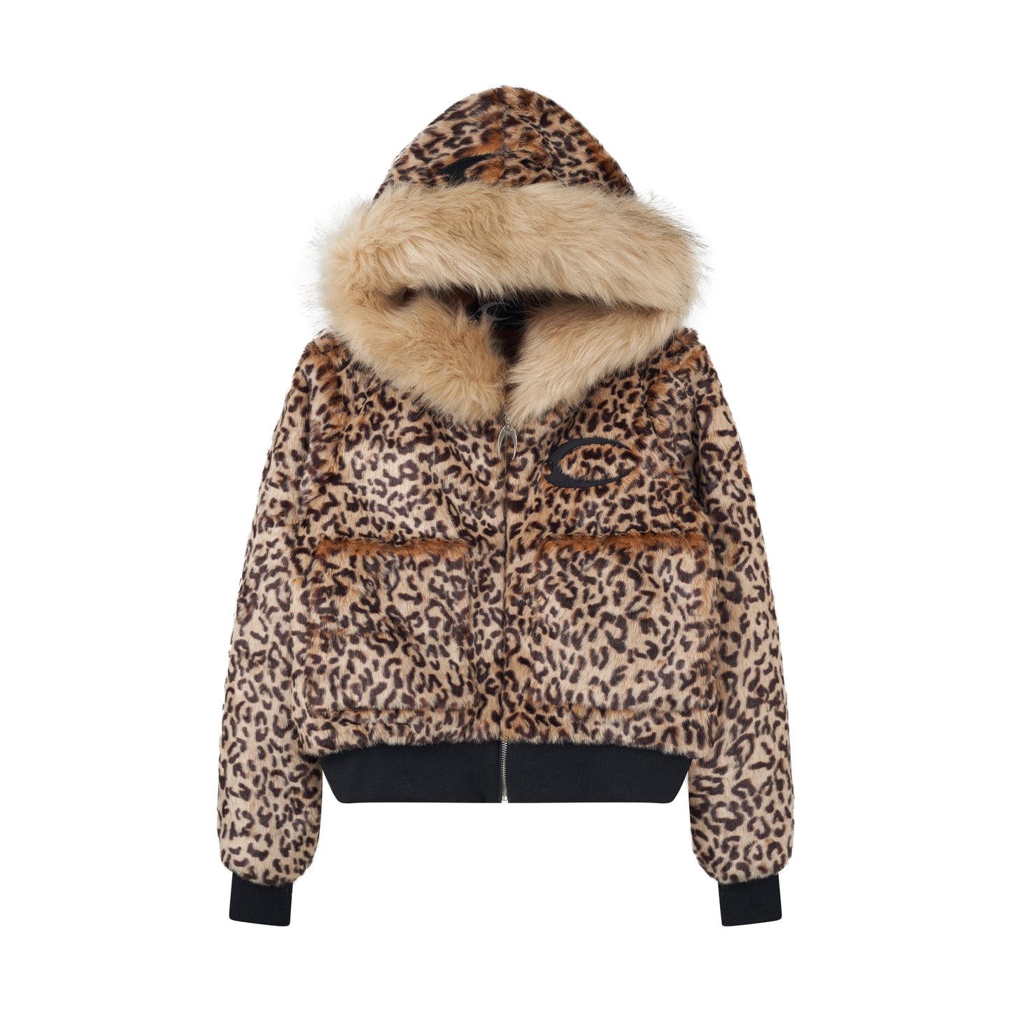 COZY LEOPARD FUR JACKET