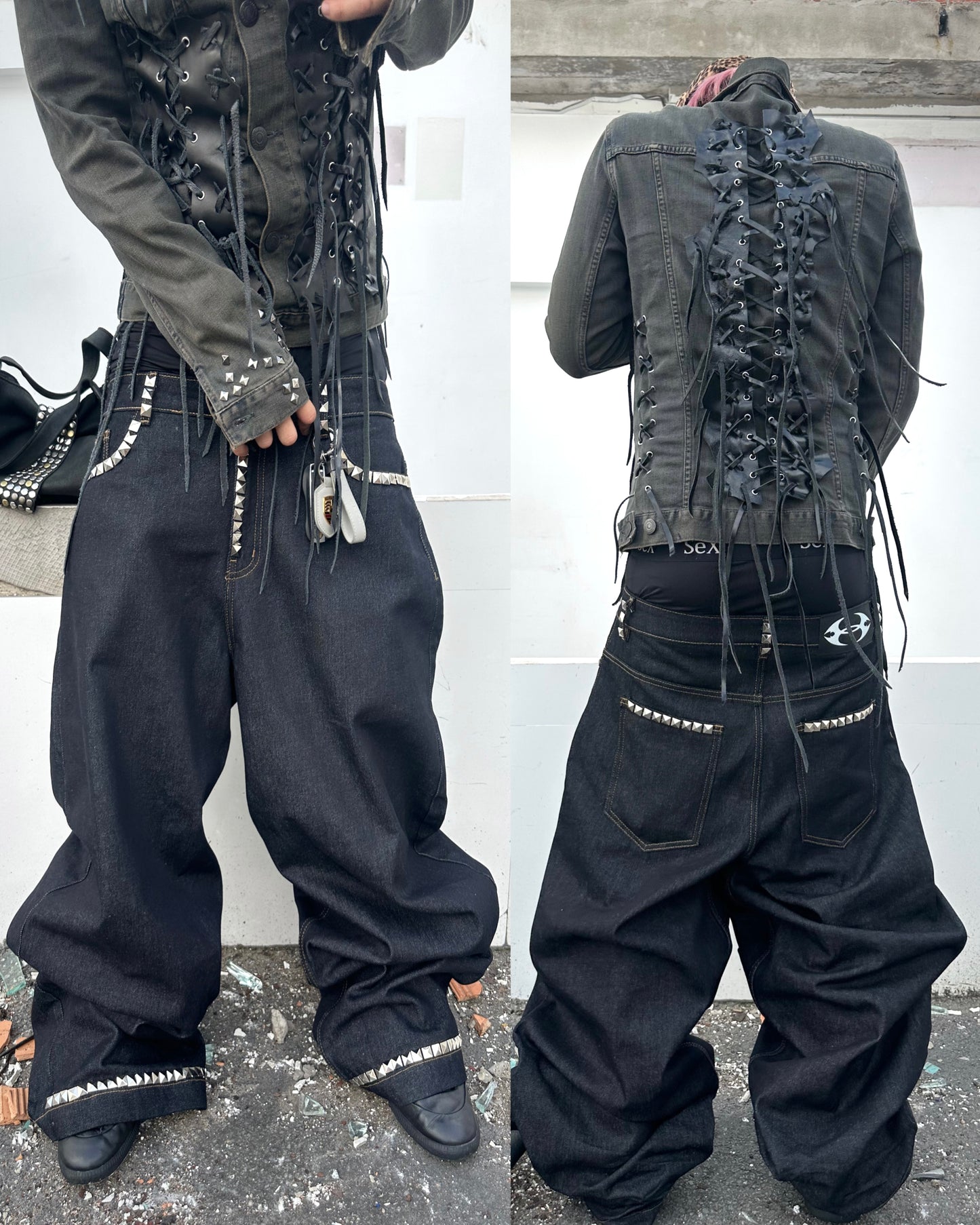"25STUDDED" JAPANESE RAW DENIM