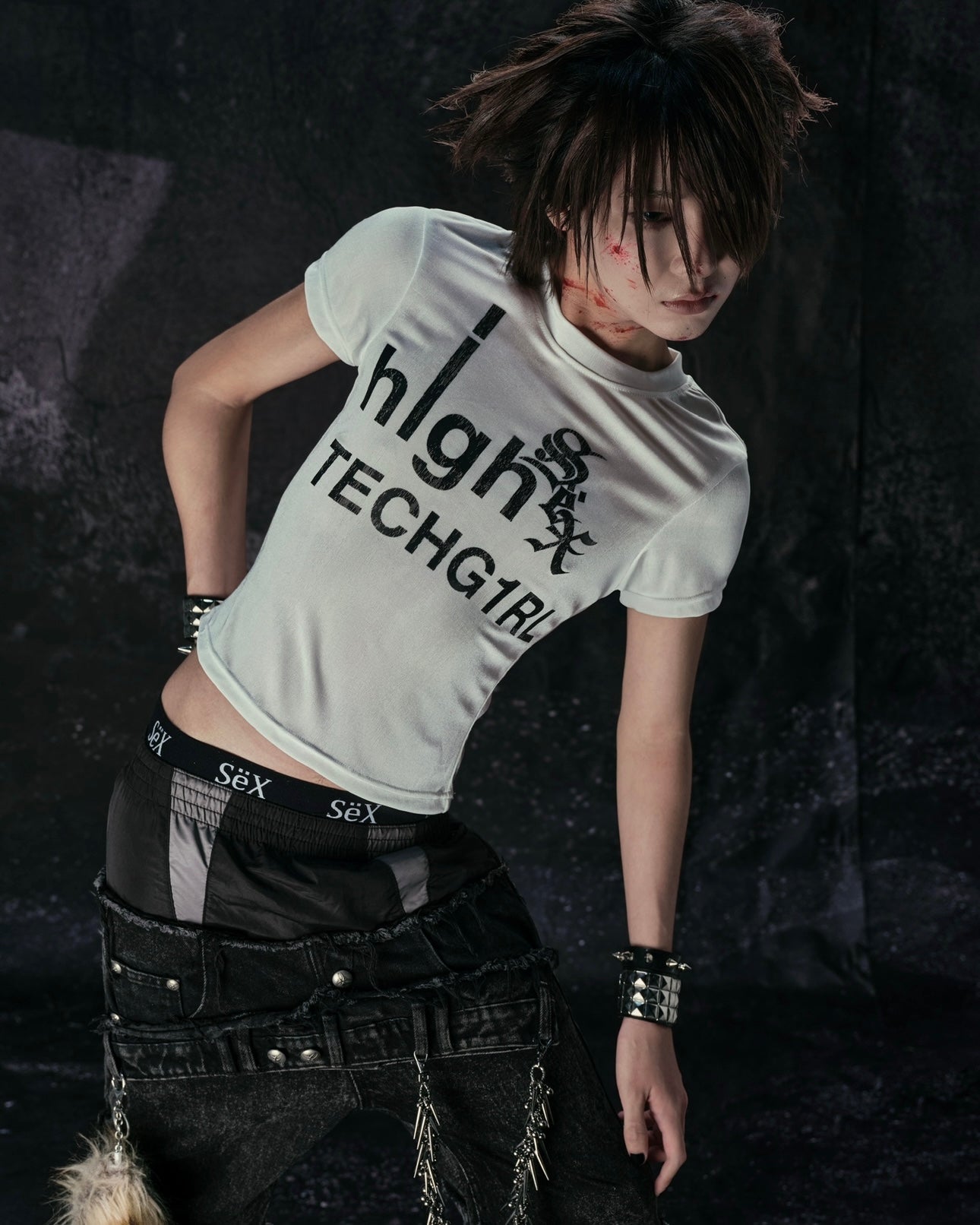 "BBY TECHG1RL" T SHIRT