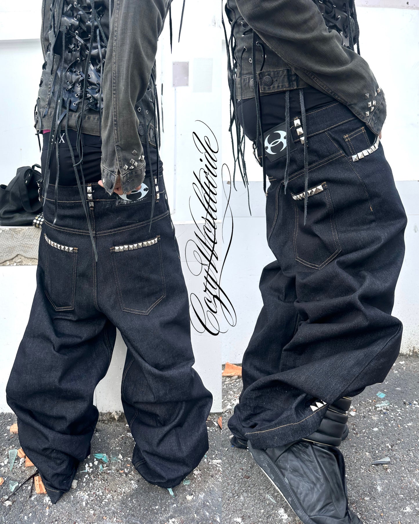 "25STUDDED" JAPANESE RAW DENIM