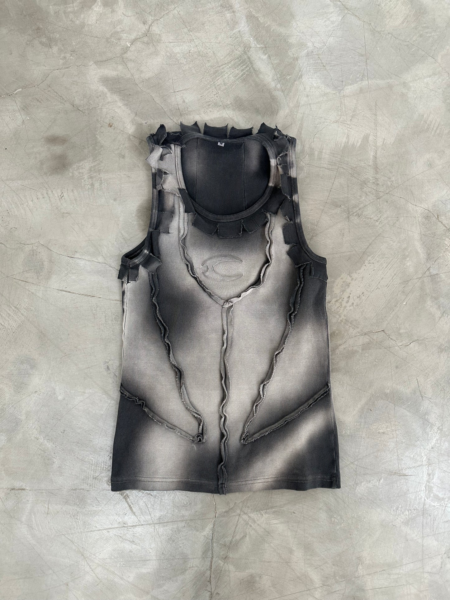 005 CHAOS DREAM WAXED TANKTOP