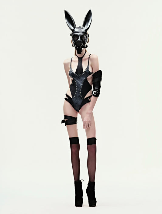 DARK MIRAGE LEATHER BODYSUIT