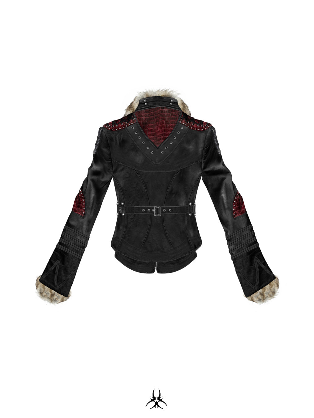 Blood SL Fur Leather Jacket – COZY WORLDWIDE