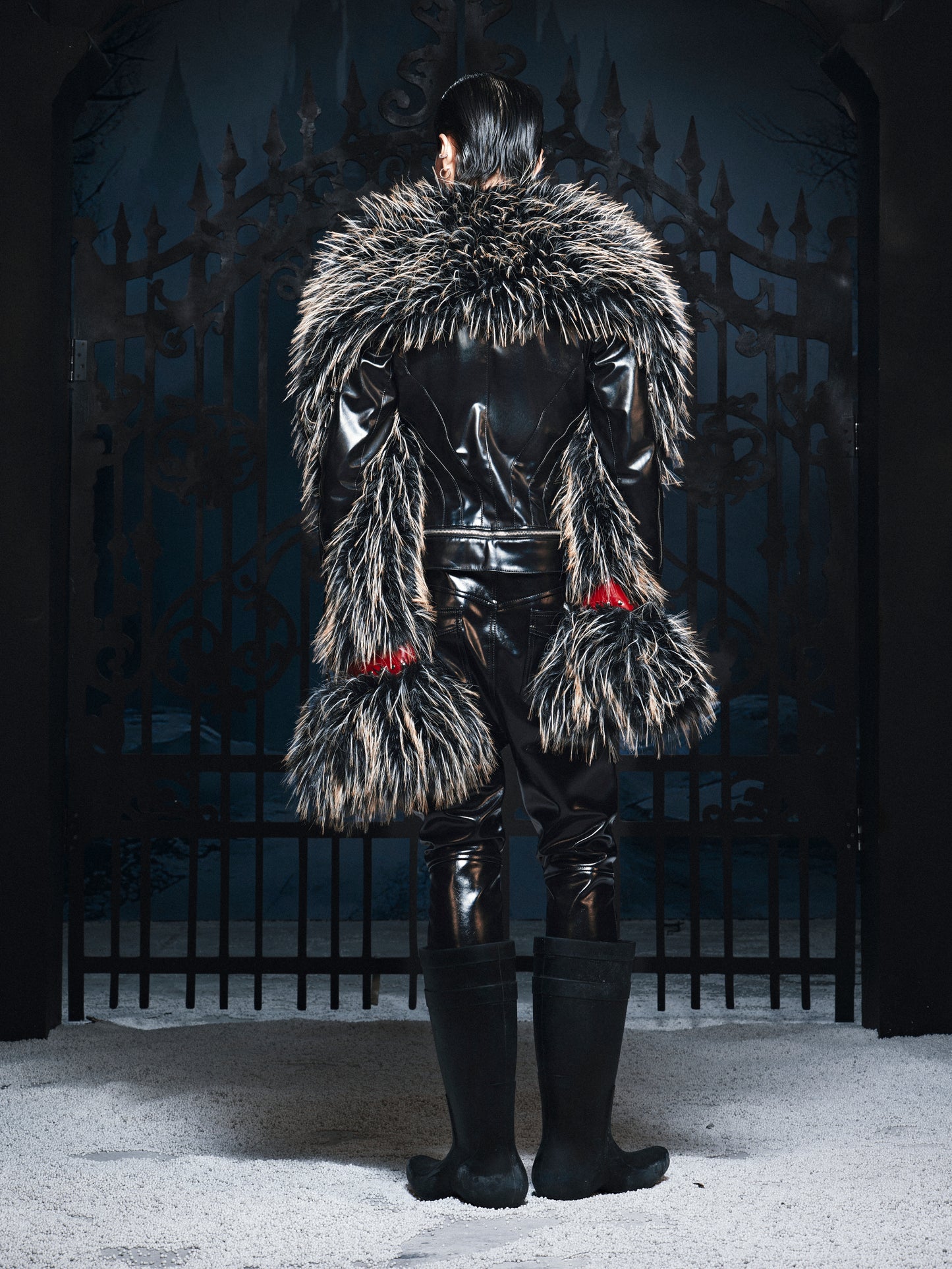 SL Black Vanguard Leather Jacket