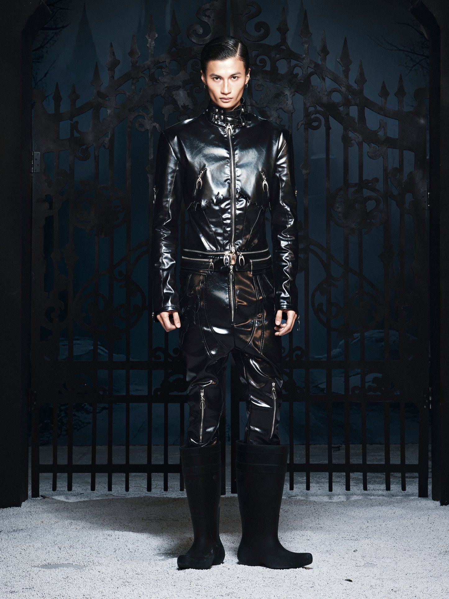 SL Black Vanguard Leather Jacket