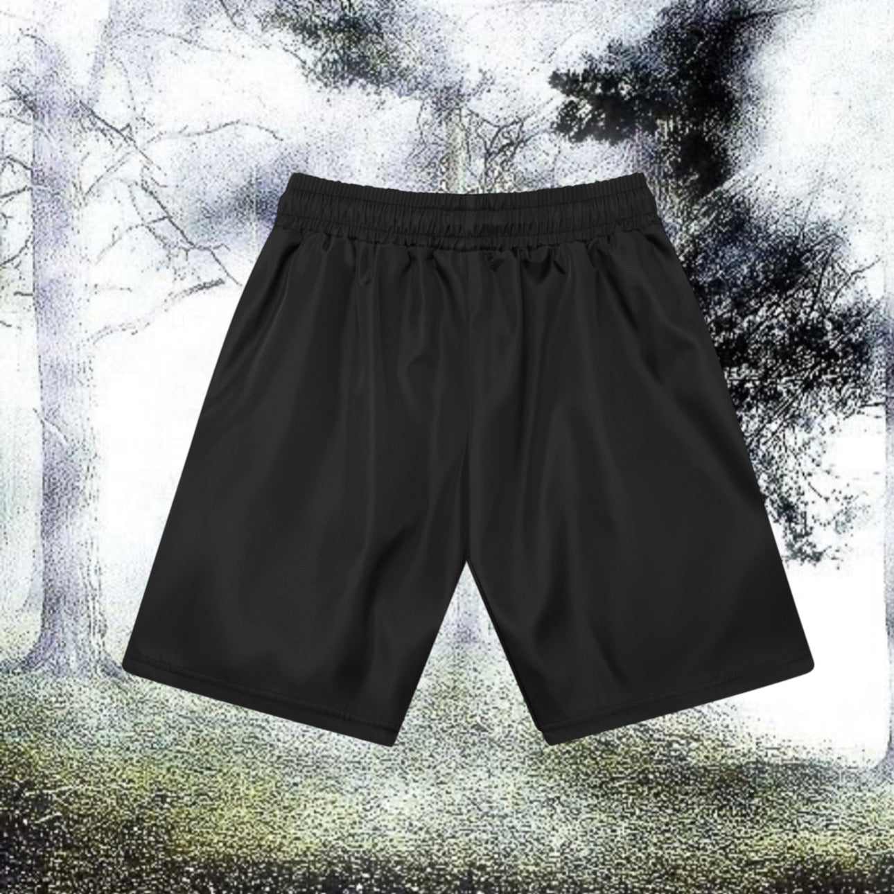 "CHAOS" parachute shorts