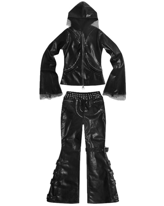 EPL LEATHER TRACKSUIT