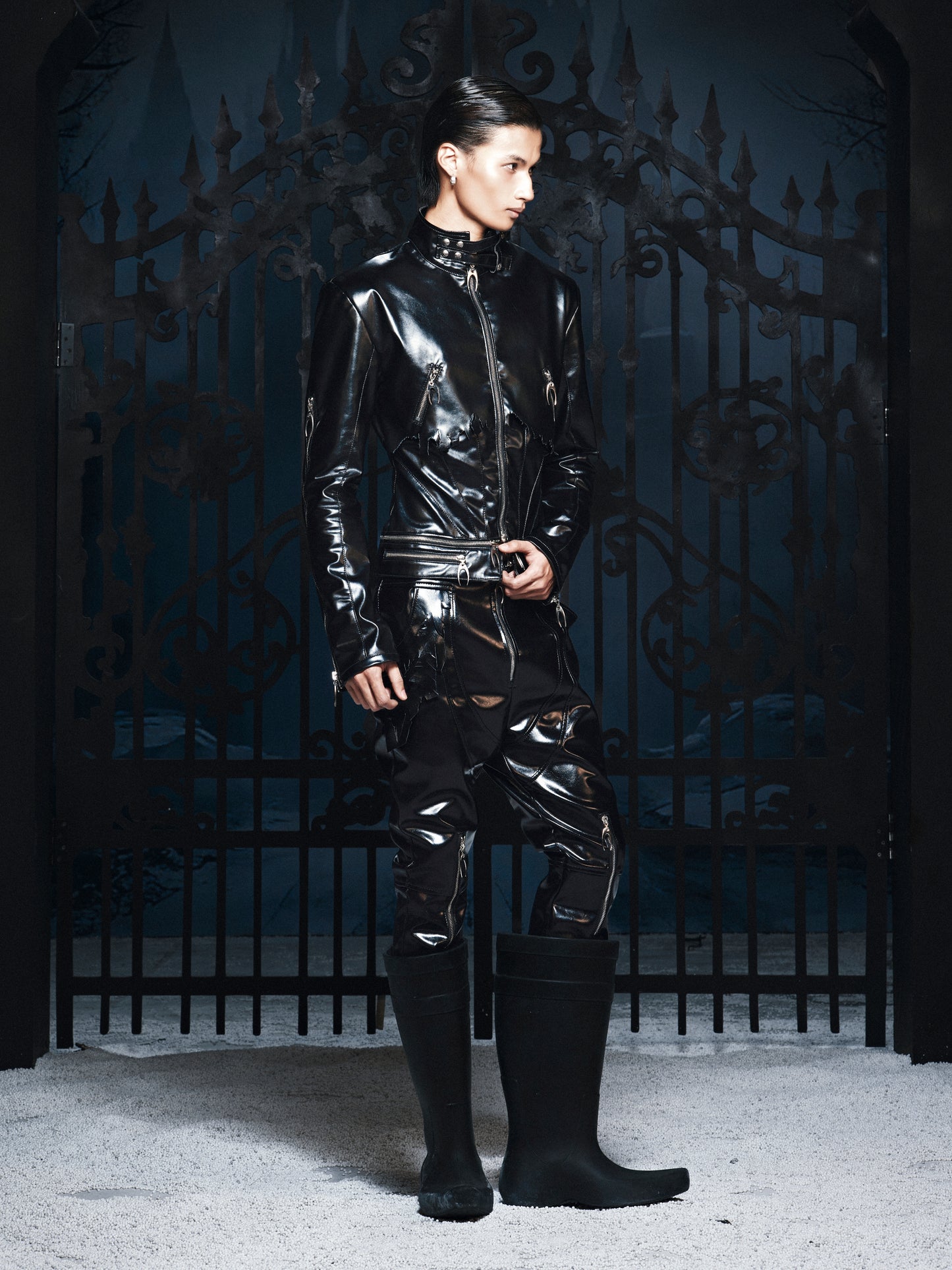 SL Black Vanguard Leather Jacket