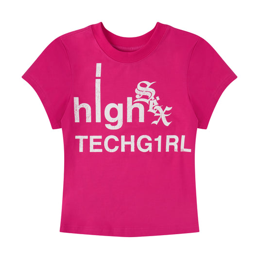 "BBY TECHG1RL" T SHIRT