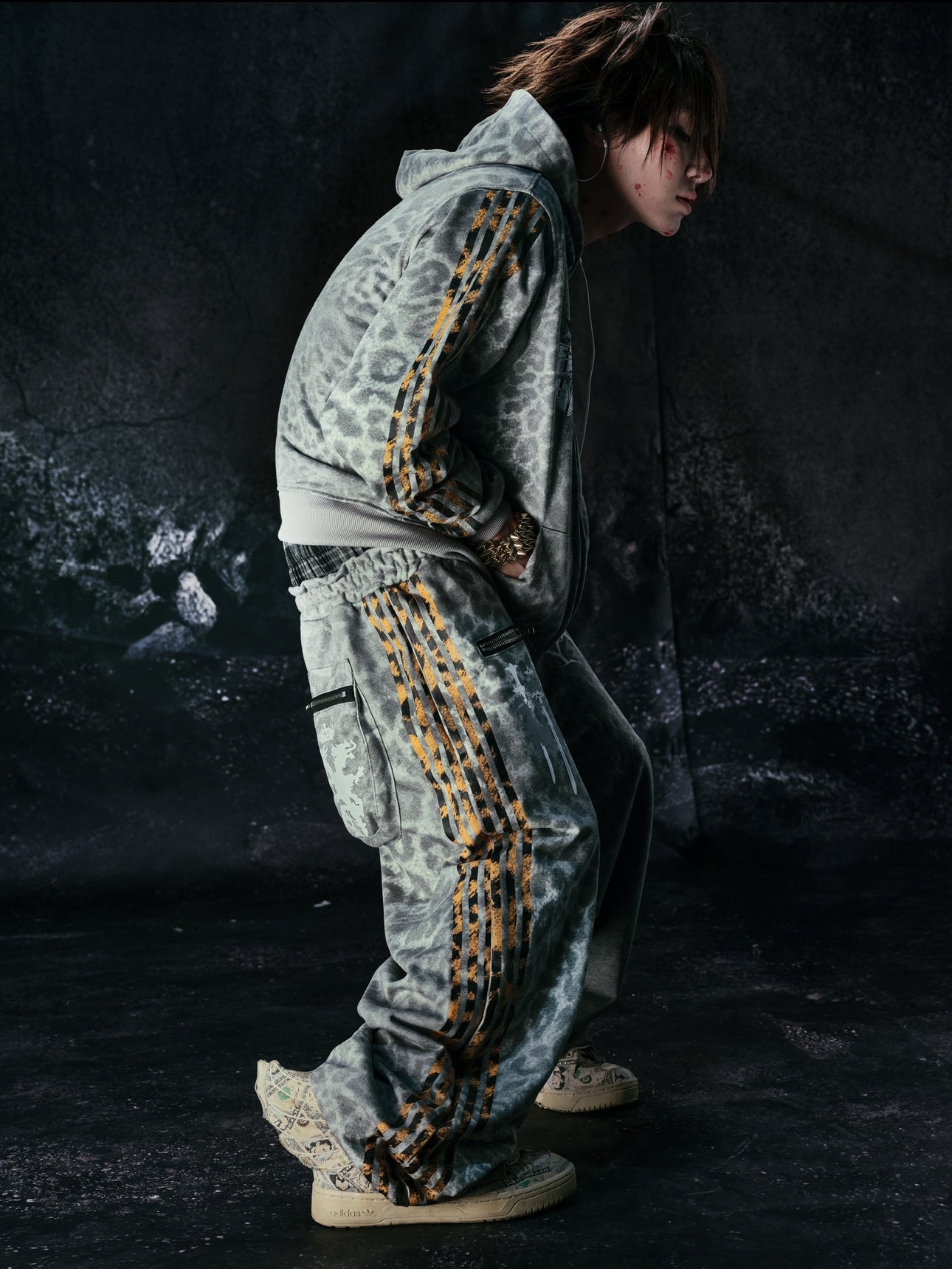 "25 LEOPARD" ROYAL TRACKSUIT