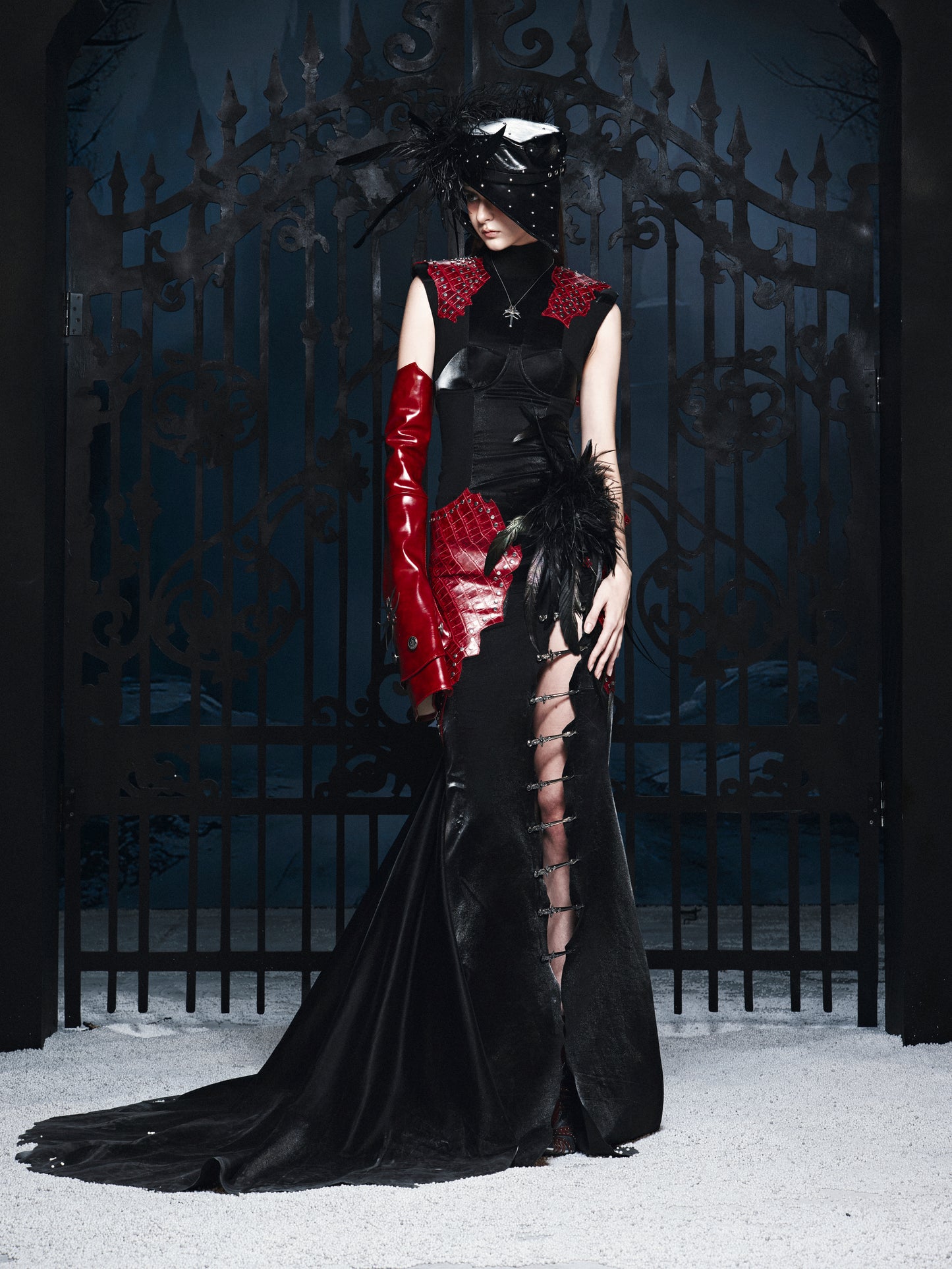 DARK BLOOD VALKYRIE GOWN