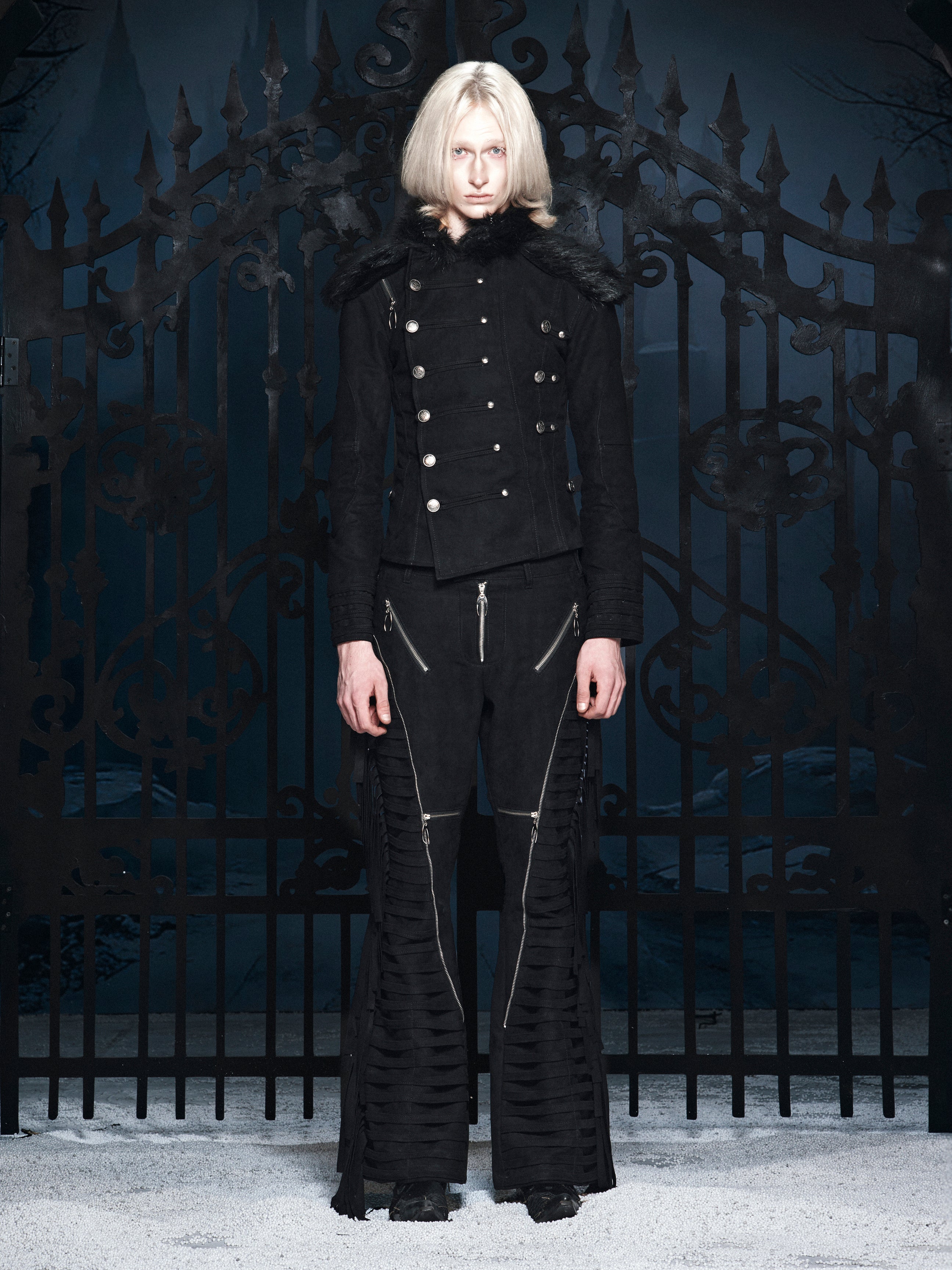 SL Black Fur Leather Jacket – COZY WORLDWIDE