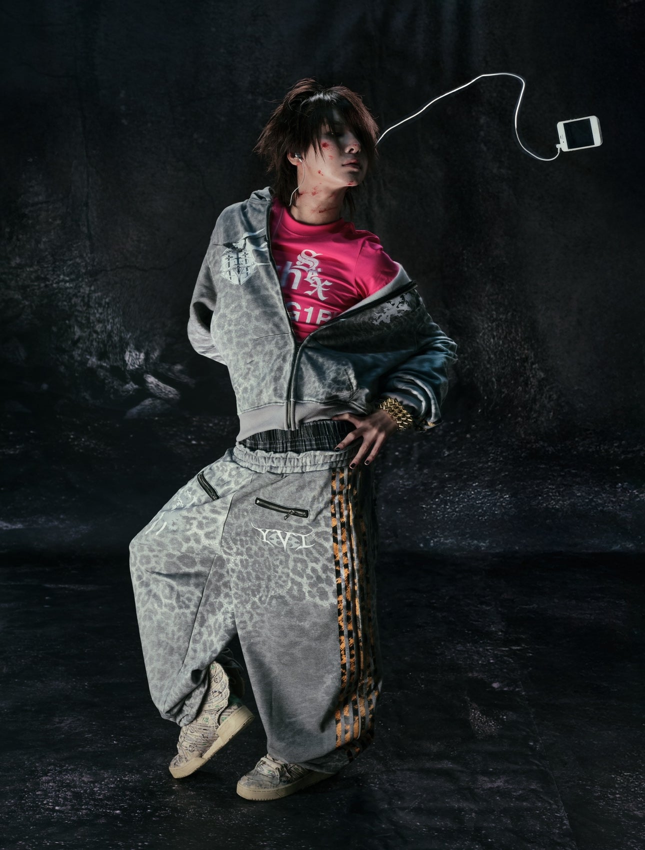 "25 LEOPARD" ROYAL TRACKSUIT