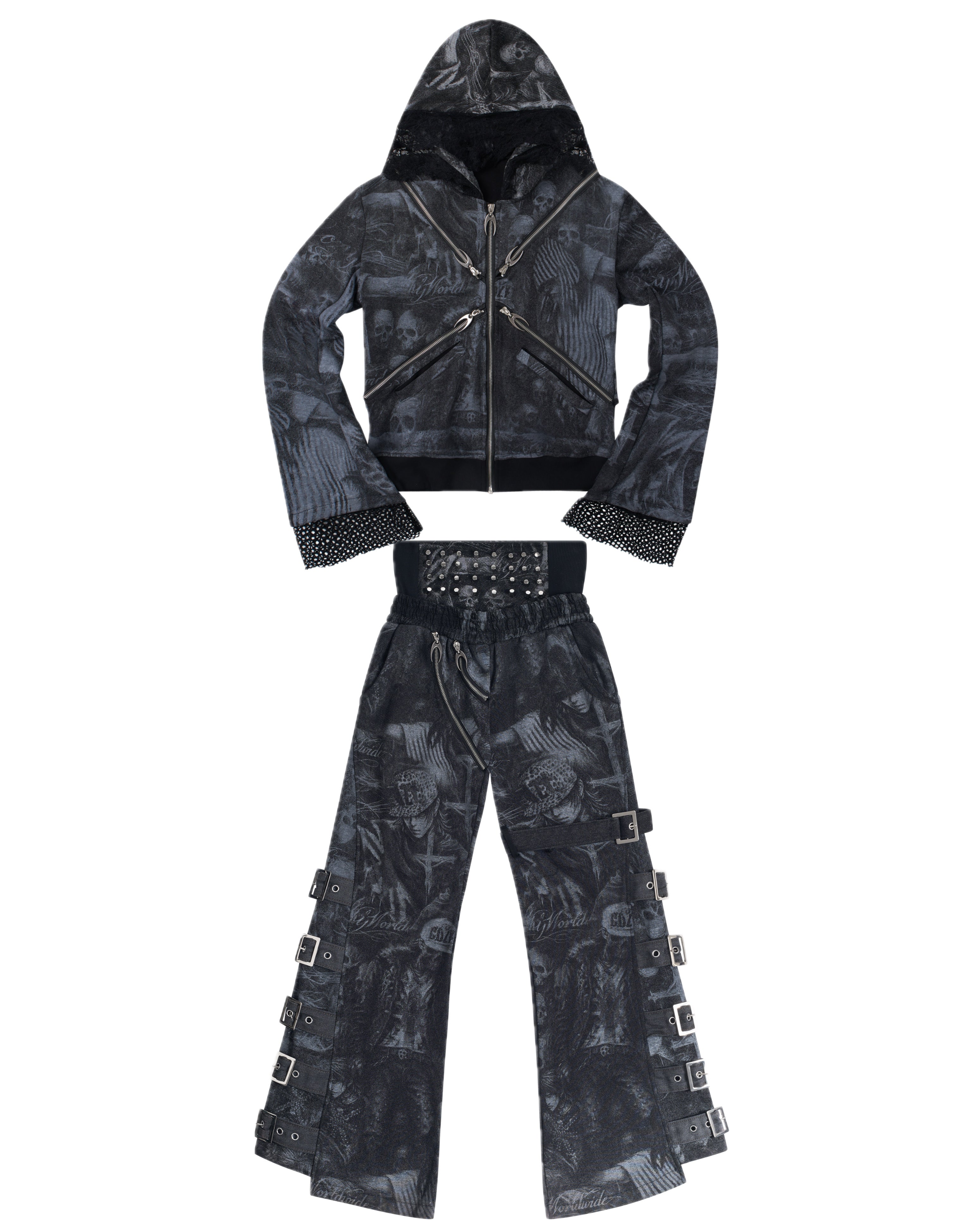 トップス cozyworldwide TRACKSUIT BLUCK SET UP Men/Tracksuits – COZY WORLDWIDE