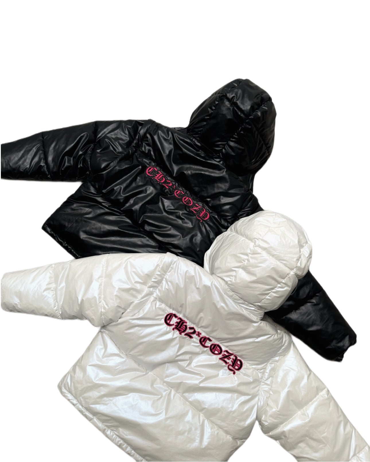 DOUBLE C CROSS PUFFER JACKET (COZY X CH2)