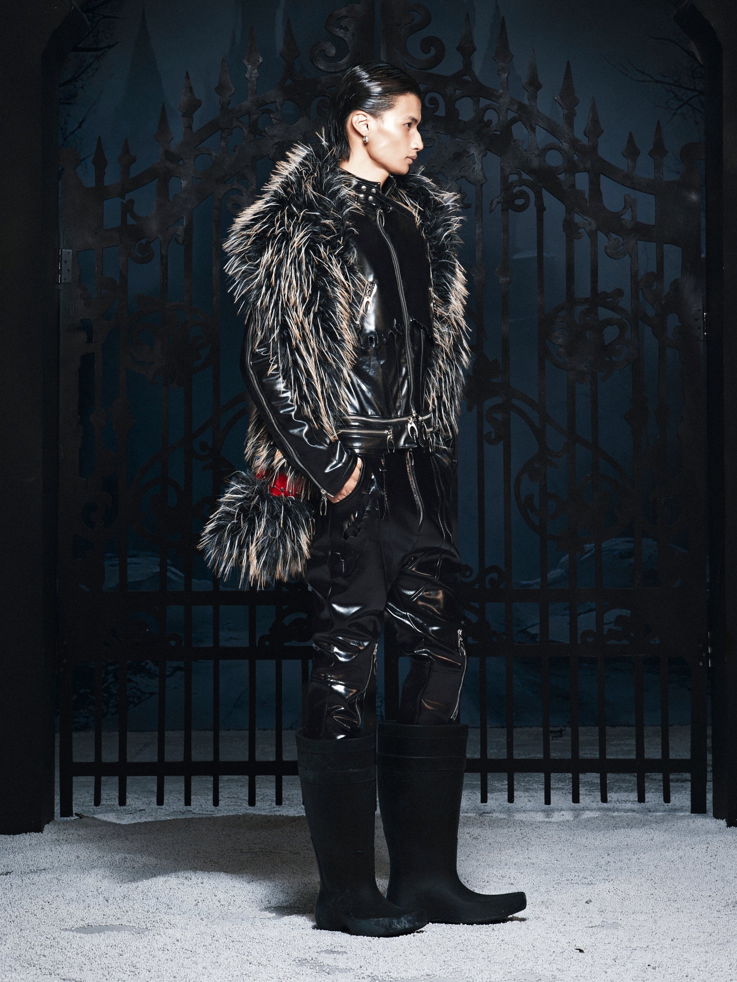 SL Black Vanguard Leather Jacket