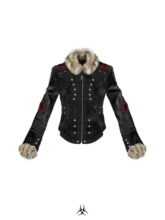 Blood SL Fur Leather Jacket