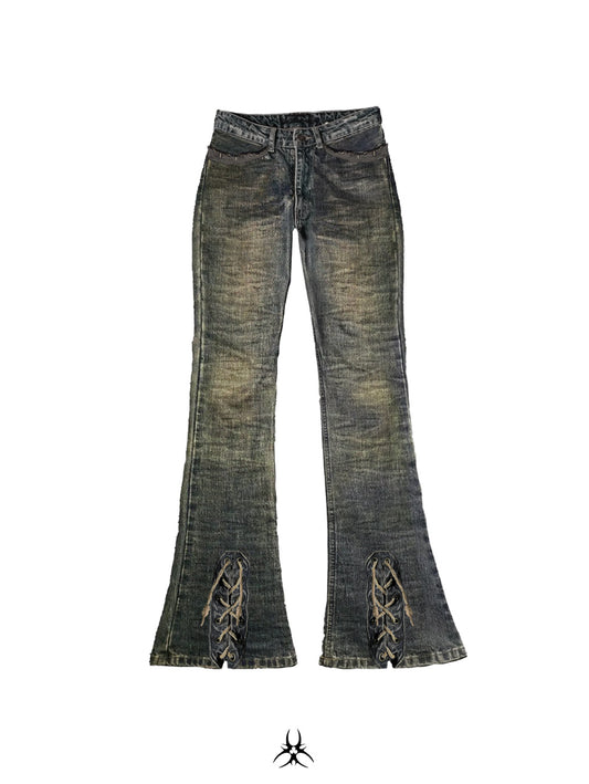 SL CLASSIC ROCK WAXED SKINNY JEANS