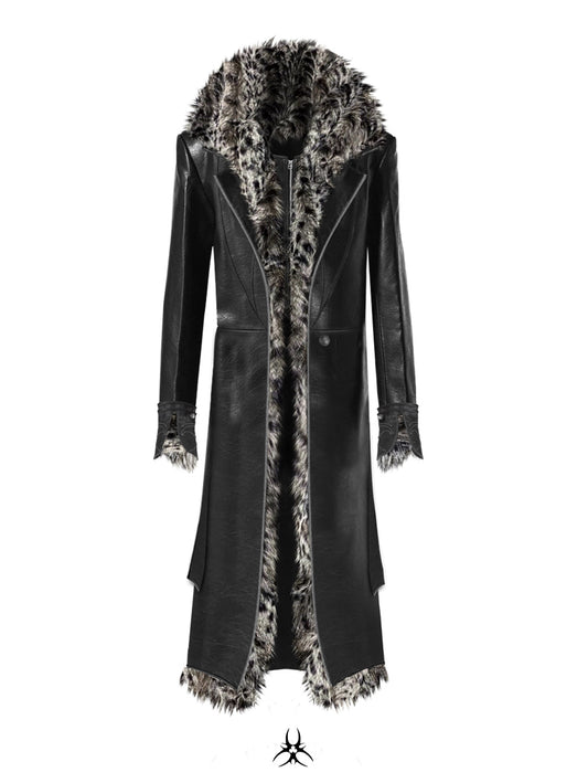 SL Sovereign Fur Leather Coat