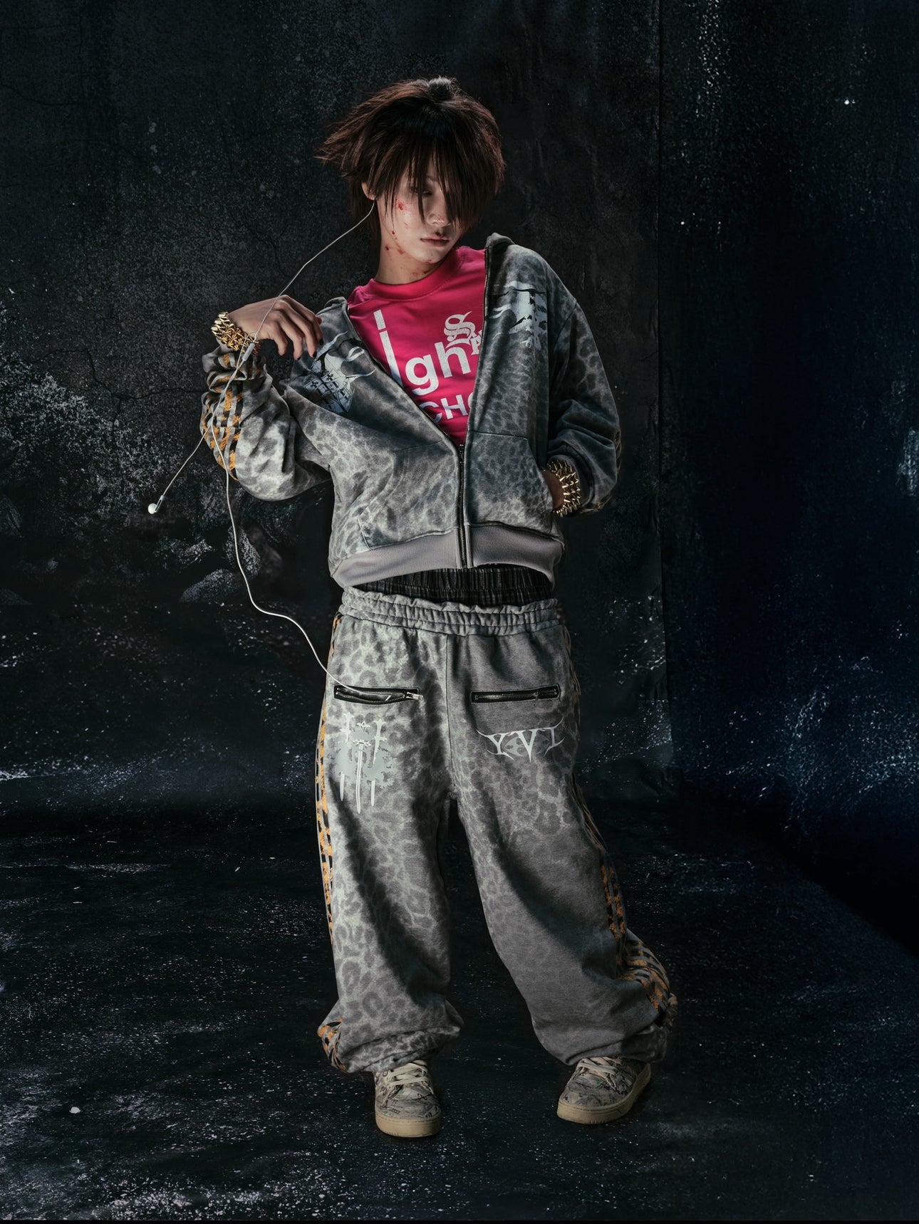 "25 LEOPARD" ROYAL TRACKSUIT