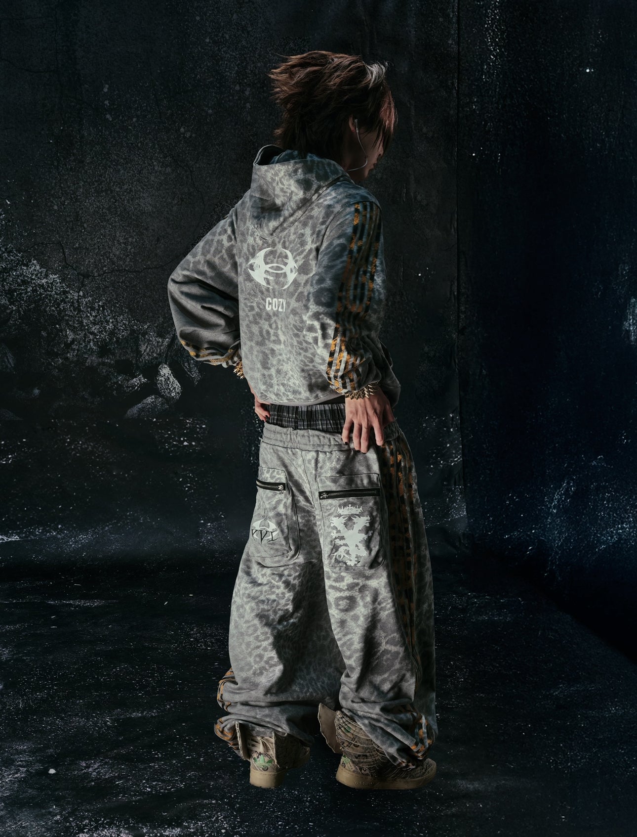 "25 LEOPARD" ROYAL TRACKSUIT